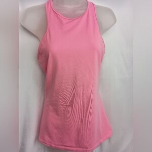 Athleta Pink Barbie Preppy‎ Racerback Tank Top for Active Wear-(#405)